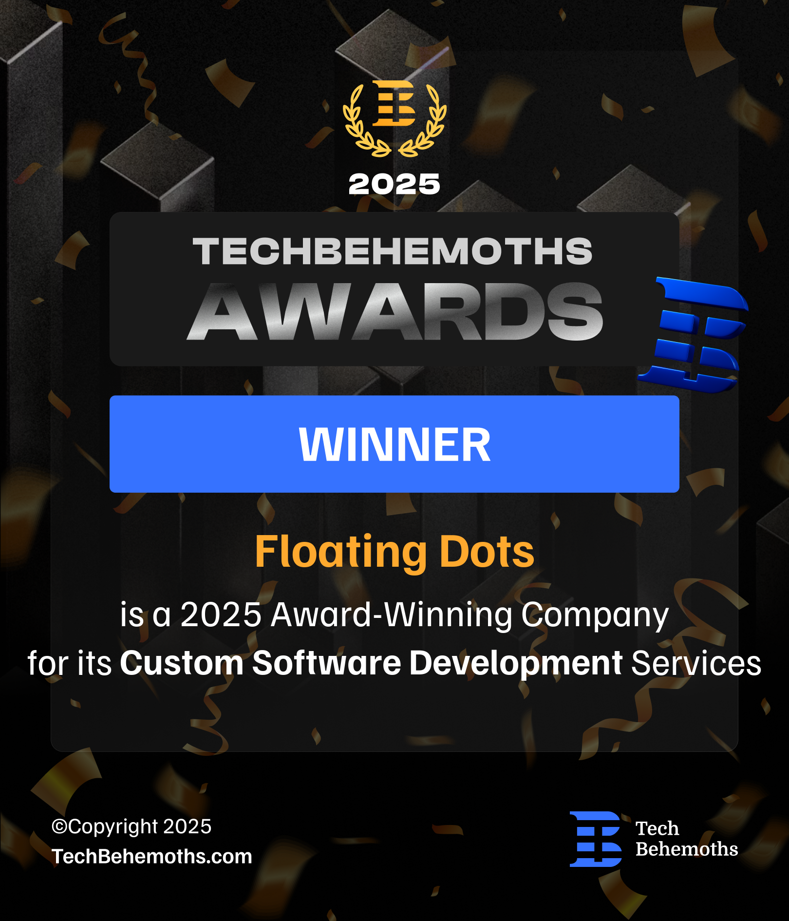 Top Custom Software Development Companies Award